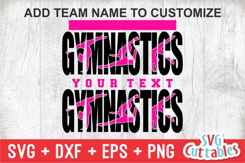 Gymnastics svg - Gymnastics Cut File - Gymnastics Template 0013 - svg - eps - dxf - Silhouette - Cricut Cut File - Digital Download SVG Svg Cuttables 
