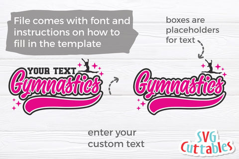 Gymnastics svg - Gymnastics Cut File - Gymnastics Template 0029 - svg - eps - dxf - Silhouette - Cricut Cut File - Digital Download SVG Svg Cuttables 