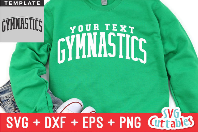 Gymnastics svg - Gymnastics Cut File - Gymnastics Template 0030 - svg - eps - dxf - Silhouette - Cricut Cut File - Digital Download SVG Svg Cuttables 