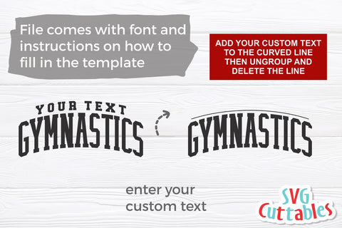 Gymnastics svg - Gymnastics Cut File - Gymnastics Template 0030 - svg - eps - dxf - Silhouette - Cricut Cut File - Digital Download SVG Svg Cuttables 