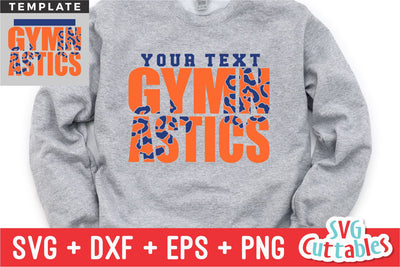 Gymnastics svg - Gymnastics Cut File - Gymnastics Template 0032 - svg - eps - dxf - Silhouette - Cricut Cut File - Digital Download SVG Svg Cuttables 