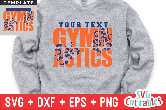Gymnastics svg - Gymnastics Cut File - Gymnastics Template 0032 - svg - eps - dxf - Silhouette - Cricut Cut File - Digital Download SVG Svg Cuttables 