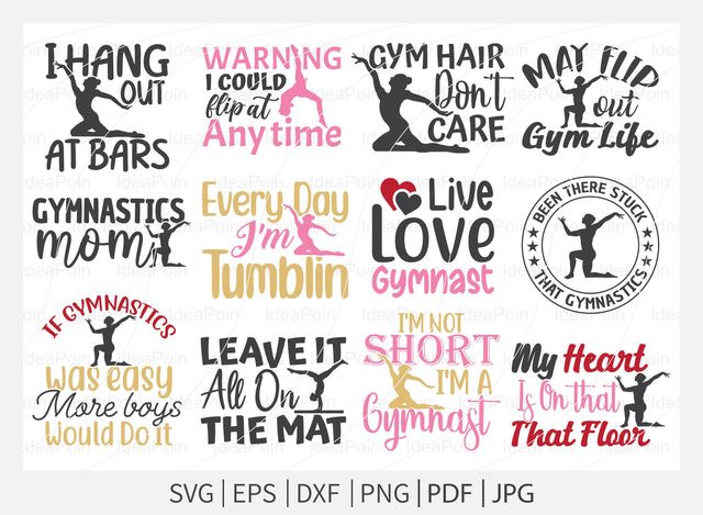 Gymnastics svg, Gymnastics Quote, Gymnastics svg Bundle, Gymnastics Cut File, Gymnastics sayings, Gymnastics sayings, Cut Files for Crafters SVG Dinvect 