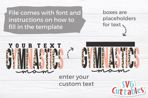 Gymnastics SVG | Gymnastics Template 0017 SVG Svg Cuttables 