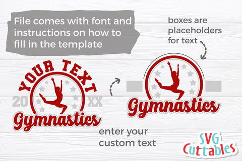 Gymnastics SVG | Gymnastics Template 0018 SVG Svg Cuttables 