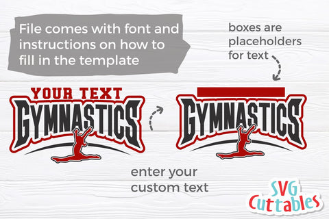 Gymnastics svg - Gymnastics Template 0019 Cut File - Golf Family - svg - eps - dxf - png - Silhouette - Cricut - Digital Download SVG Svg Cuttables 