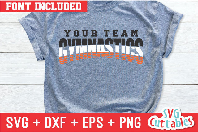 Gymnastics Template 002 Svg Cuttables 