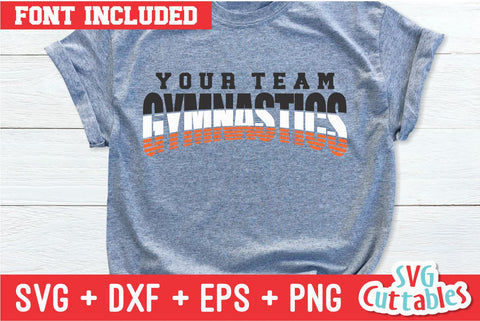 Gymnastics Template 002 Svg Cuttables 