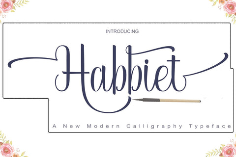 Habbiet Font PolemStudio 