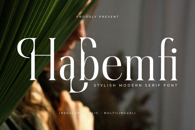 Habemfi Typeface Font Storytype Studio 