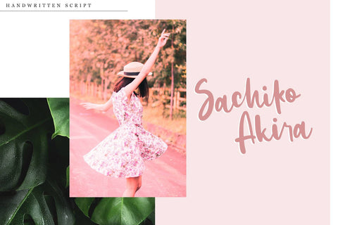 Hachiko - Handwritten Font Font Dm Letter Studio 