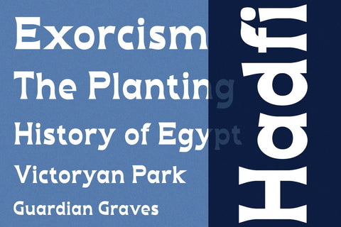 Hadfim - Victorian Decorative Font Font StringLabs 