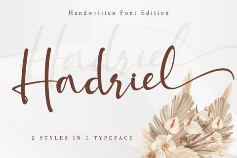 HADRIEL (LIMITED OFFER!!) Font Letterara 