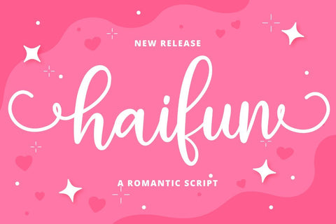 Haifun Font Fallen Graphic Studio 