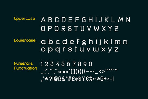 Haigo Font twinletter 