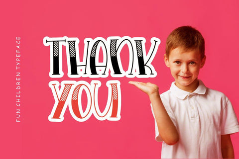 Hailyland Fun Children Typeface Font Creatype Studio 