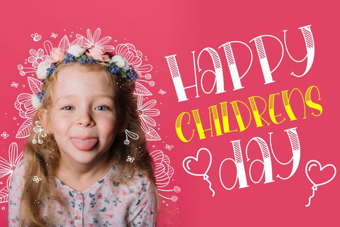 Hailyland Fun Children Typeface Font Creatype Studio 