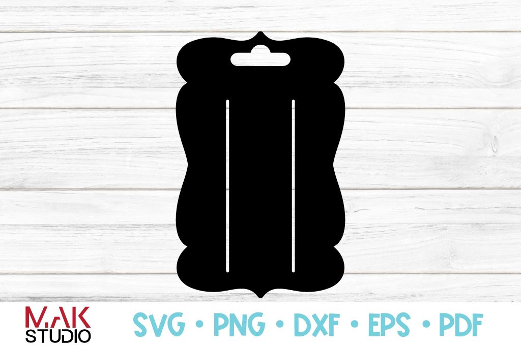 Hair bow card svg, Hair bow card template, Bow display card svg, Bow