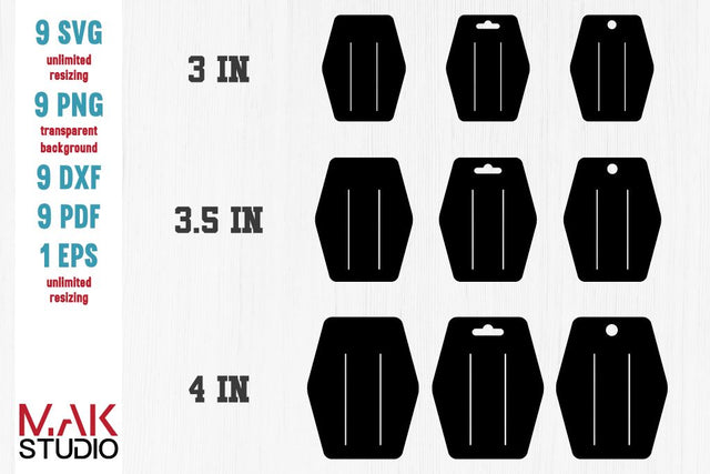 Hair bow card svg, Hair bow card template, Bow display card svg, Hair bow display template, Hair card svg, Bow card cut files SVG MAKStudion 