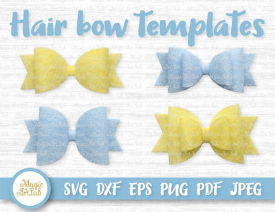 Hair bow cut files SVG MagicArtLab 