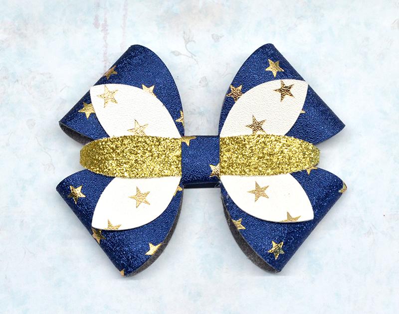 Hair bow template SVG ArtiCuties 