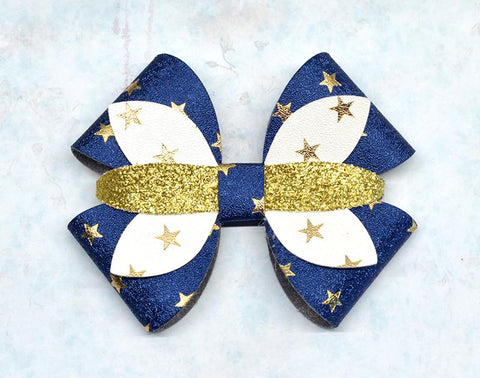 Hair bow template SVG ArtiCuties 