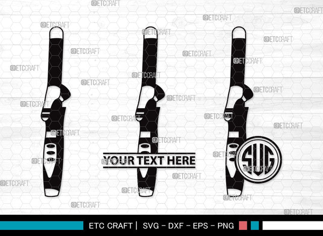 Hair Curler Monogram SVG | Hair Stylist Svg | Barber Tool Svg | Curling Hair Svg | Salon Equipment Svg | Hair Curler Clipart SVG ETC Craft 