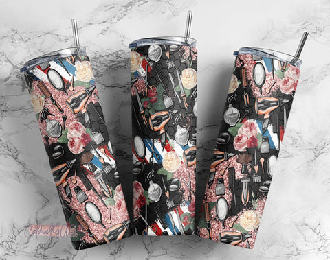 Hair Life Hair Stylist Sublimation Designs Downloads - Skinny Tumbler 20oz Design - PNG 2021 Sublimation CaldwellArt 