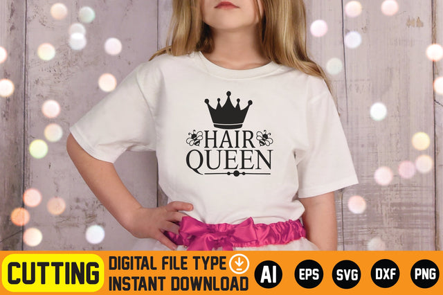 Hair Queen SVG CraftlabSvg29 