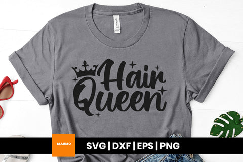 Hair queen svg queen SVG Maumo Designs 