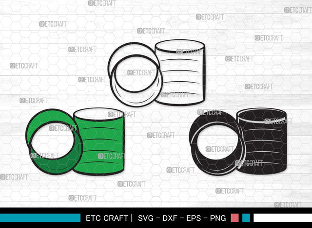 Hair Roller SVG | Hair Stylist Svg | Barber Tool Svg | Hair Salon Svg | Salon Equipment Svg | Blow Dryer Svg | Hair Roller Clipart SVG ETC Craft 