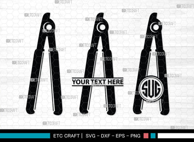 Hair Salon Monogram, Hair Salon Silhouette, Hair Salon SVG, Hair Comb Svg, Comb Svg, Hairdresser Svg, SB00196 SVG ETC Craft 