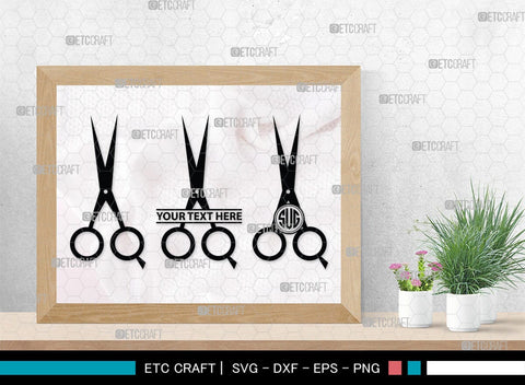 Hair Salon Monogram, Hair Salon Silhouette, Hair Salon SVG, Hair Comb Svg, Comb Svg, Hairdresser Svg, SB00196 SVG ETC Craft 