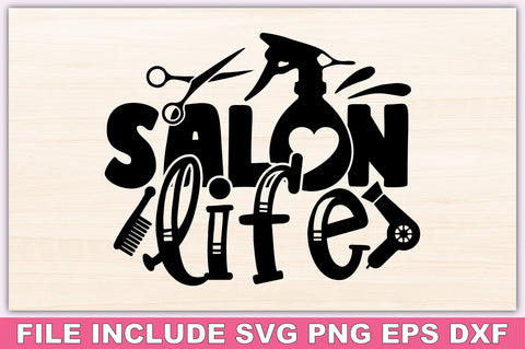 Hair Stylist SVG Bundle SVG Ariyan 