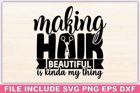 Hair Stylist SVG Bundle SVG Ariyan 