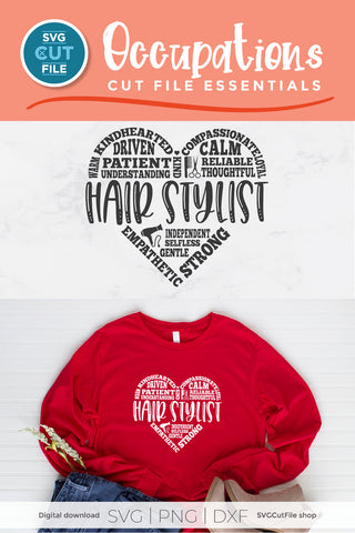 Hair stylist svg subway art SVG SVG Cut File 