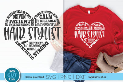 Hair stylist svg subway art SVG SVG Cut File 