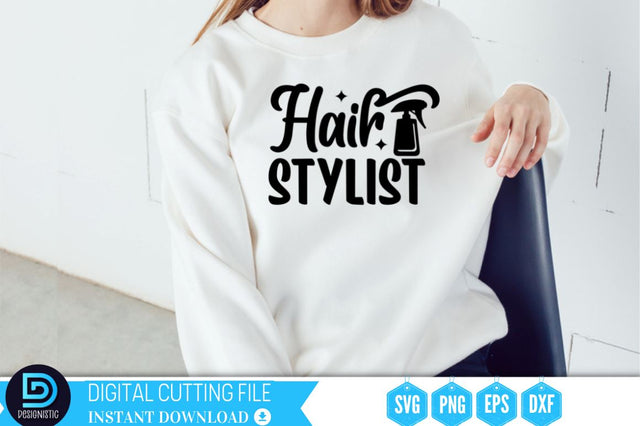 Hair stylist SVG SVG DESIGNISTIC 