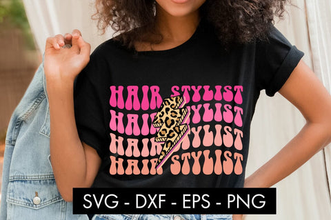 Hairdresser Hairstylist SVG Bundle PNG Sublimation SVG Freeling Design House 