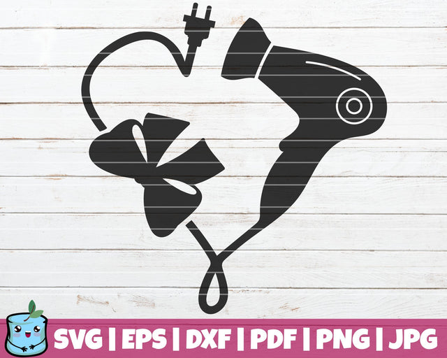 Hairdresser Heart SVG MintyMarshmallows 