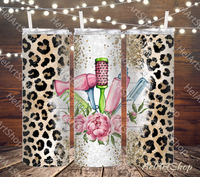 Hairdresser PNG |Sublimation Tumbler Sublimation _HelArtShop_ 