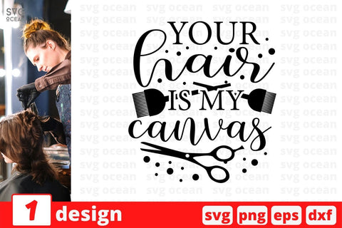 Hairdresser SVG Bundle SVG SvgOcean 