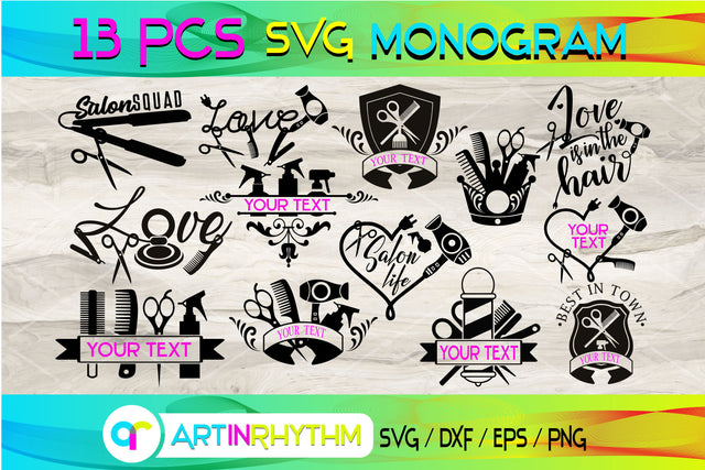 Hairdresser svg, Hairstylist svg, Hair salon svg, hairdresser svg bundle, hairstylist svg bundle SVG Artinrhythm shop 