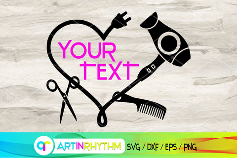 hairstylist svg, hairdresser svg SVG Artinrhythm shop 