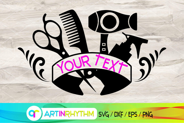 hairstylist svg, hairdresser svg SVG Artinrhythm shop 