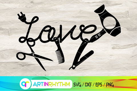 hairstylist svg, hairdresser svg SVG Artinrhythm shop 