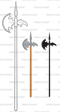 Halberd SVG TribaliumArtSF 