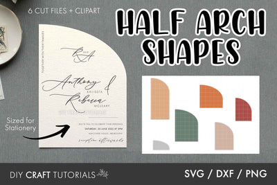 Half Arch SVG Bundle SVG DIY Craft Tutorials 