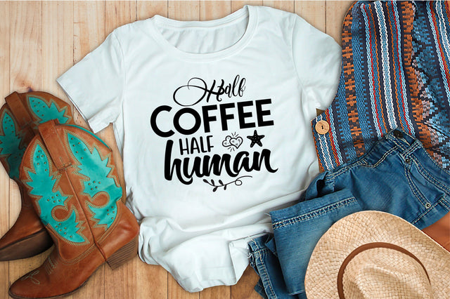 Half coffee half human svg SVG orpitasn 