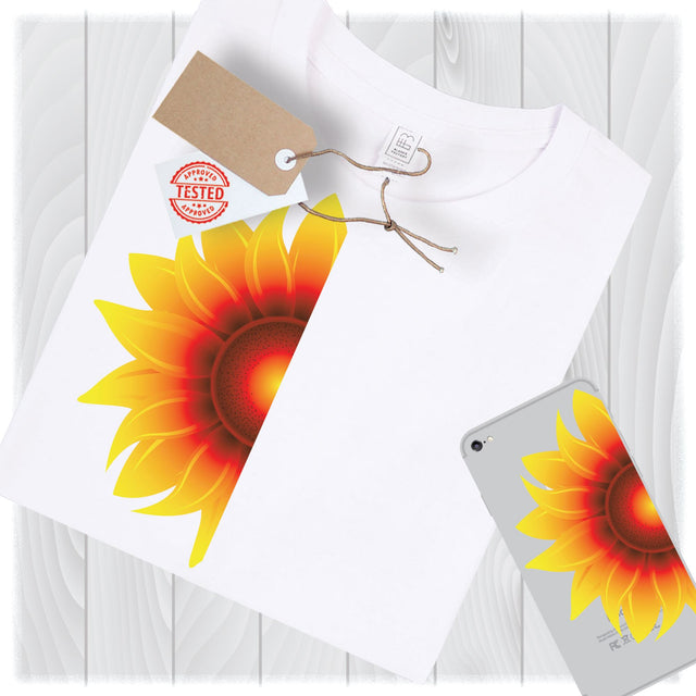 Half Sunflower Svg files for Cricut Designs | Svg Sunflower Svg Cut File | Sunflower Clipart | Sunflower Png | Sunflower Clip Art SVG My Sew Cute Boutique 